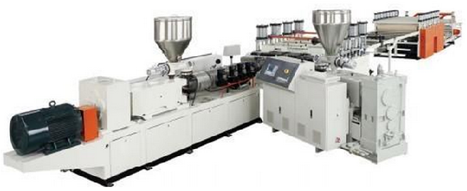 WPC/PVC結(jié)皮、自由發(fā)泡板生產(chǎn)線(xiàn)